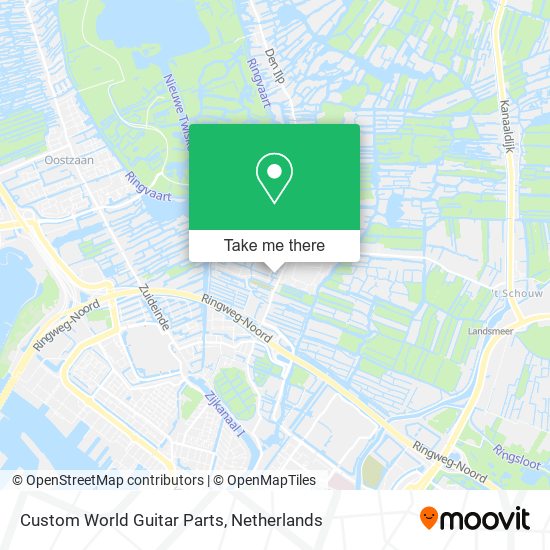 Custom World Guitar Parts map