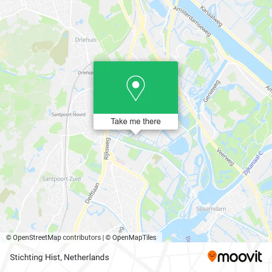 Stichting Hist map