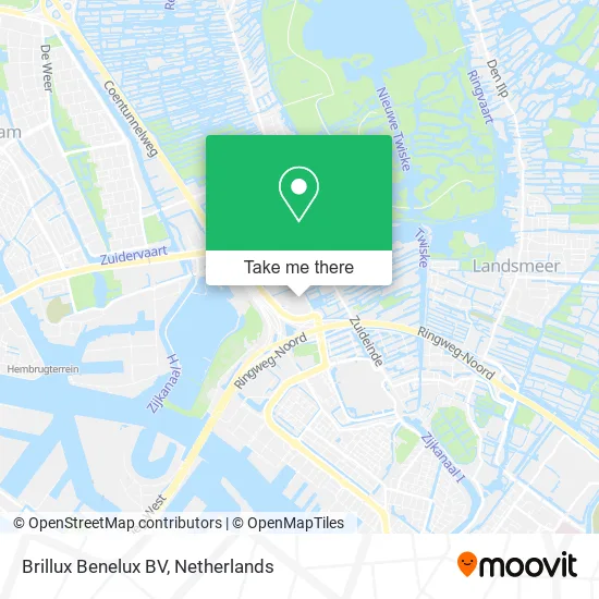 Brillux Benelux BV map