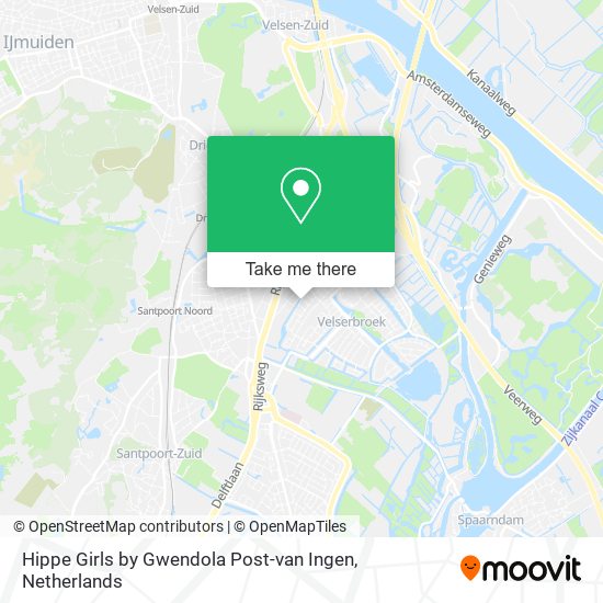 Hippe Girls by Gwendola Post-van Ingen map