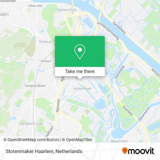 Slotenmaker Haarlem map