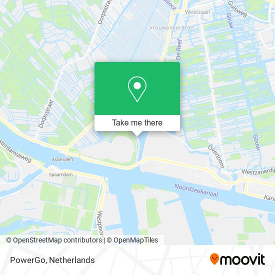 PowerGo map
