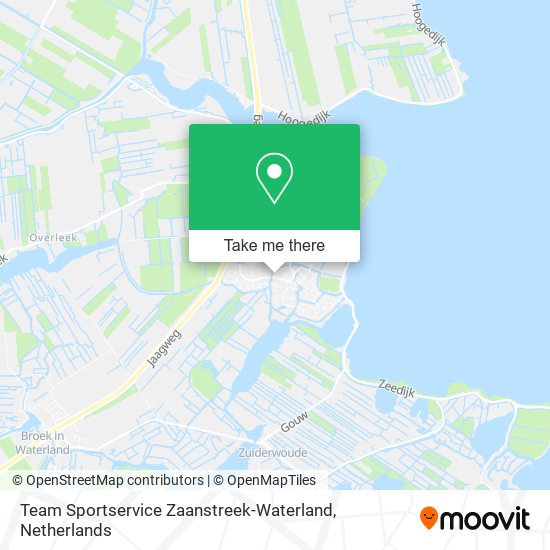 Team Sportservice Zaanstreek-Waterland map