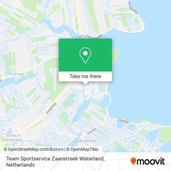 Team Sportservice Zaanstreek-Waterland map