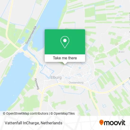 Vattenfall InCharge map