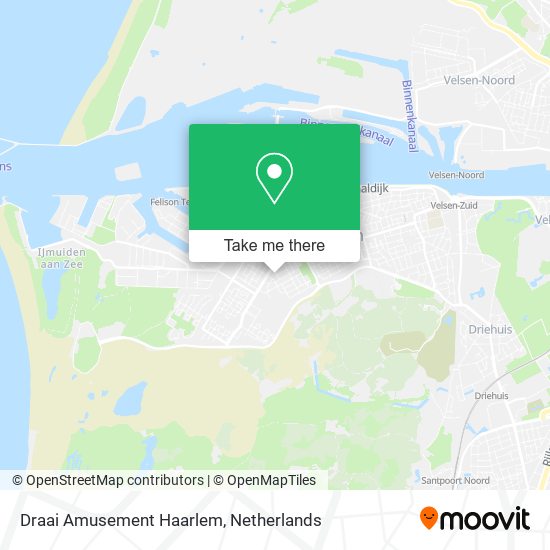 Draai Amusement Haarlem map