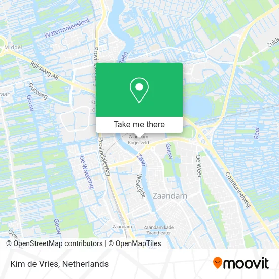 Kim de Vries map