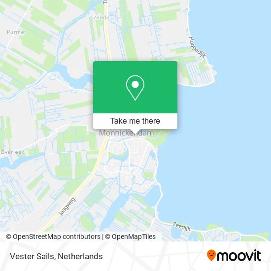 Vester Sails map