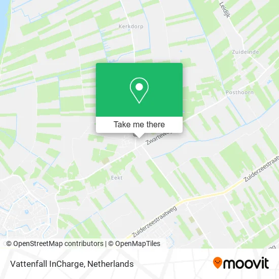 Vattenfall InCharge map