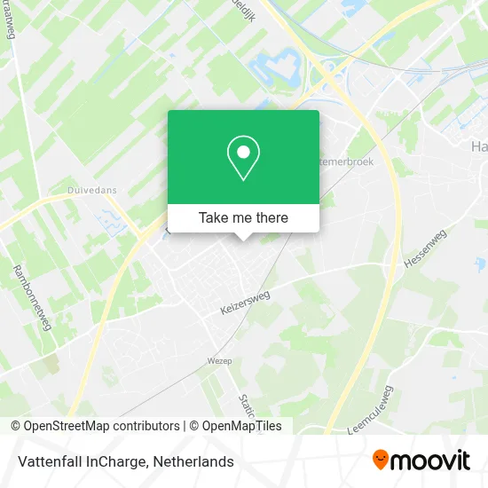 Vattenfall InCharge Karte