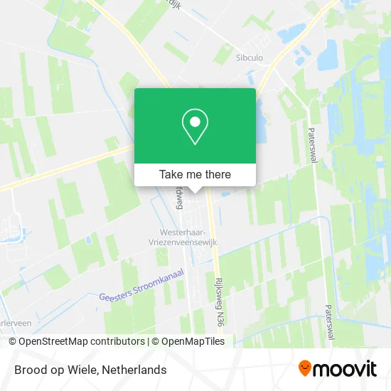 Brood op Wiele map