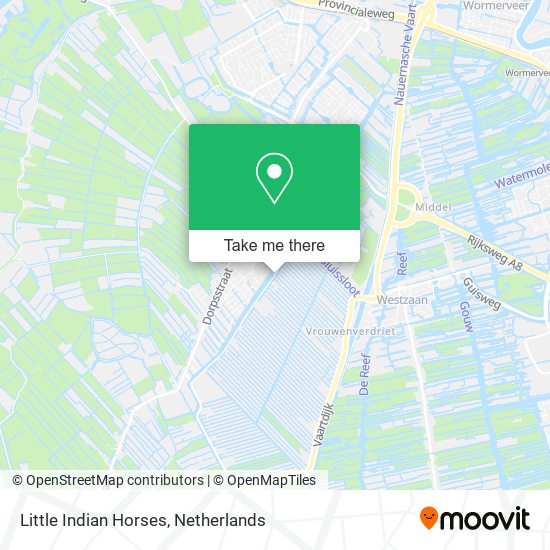 Little Indian Horses map