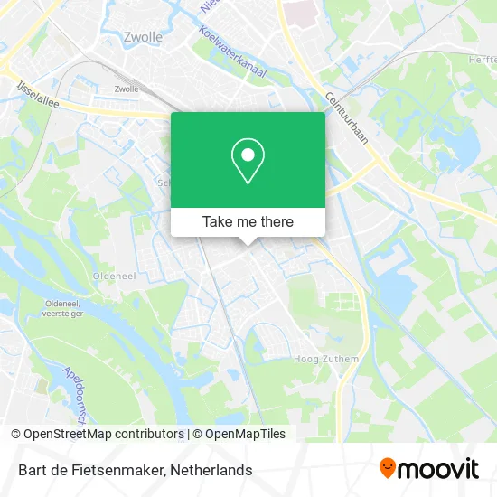 Bart de Fietsenmaker map