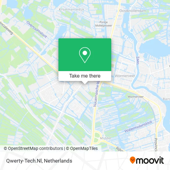 Qwerty-Tech.Nl map