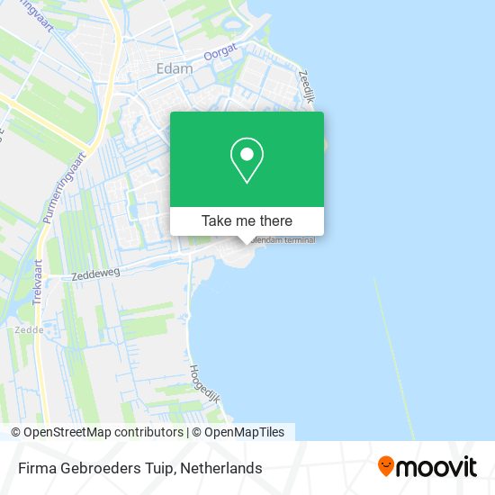 Firma Gebroeders Tuip map