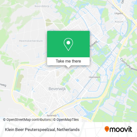Klein Beer Peuterspeelzaal map