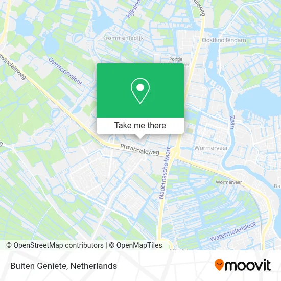 Buiten Geniete map