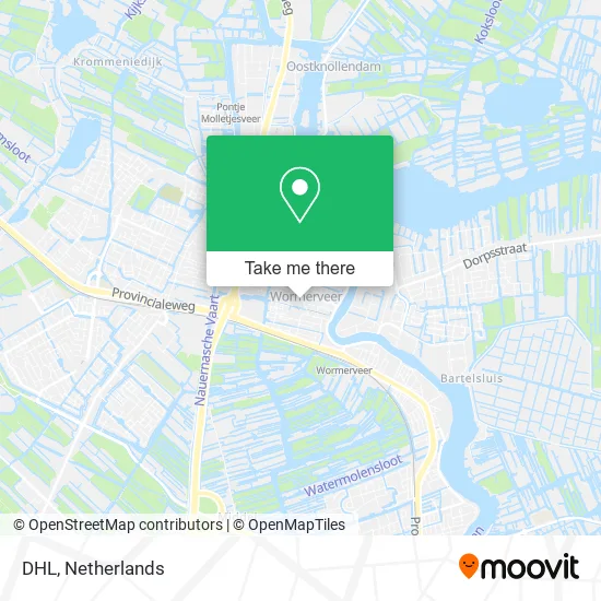 DHL map