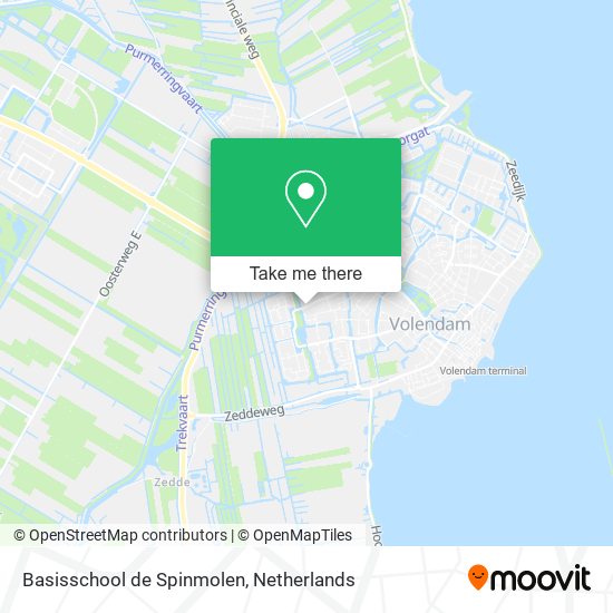 Basisschool de Spinmolen map