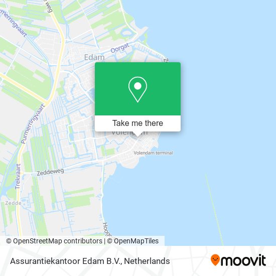 Assurantiekantoor Edam B.V. map