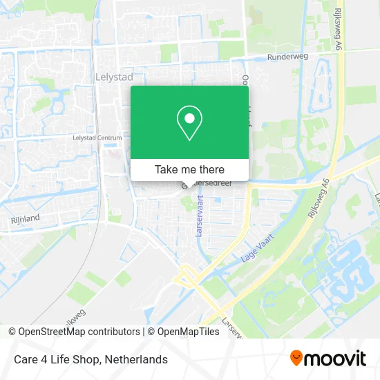 Care 4 Life Shop map