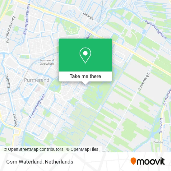 Gsm Waterland map