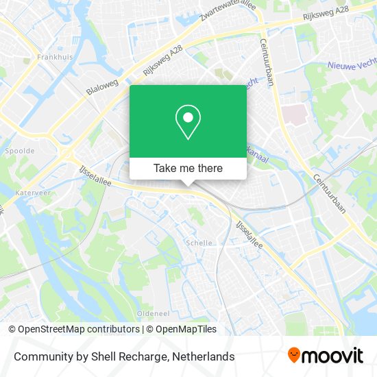 Community by Shell Recharge map