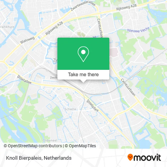 Knoll Bierpaleis map