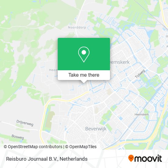 Reisburo Journaal B.V. map
