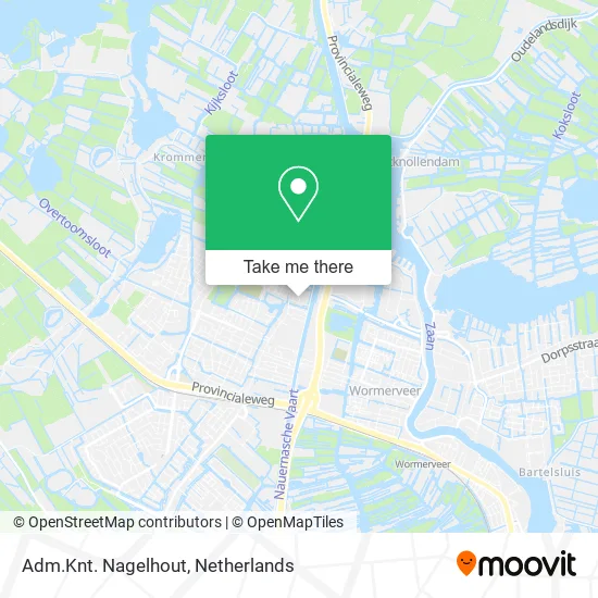 Adm.Knt. Nagelhout Karte