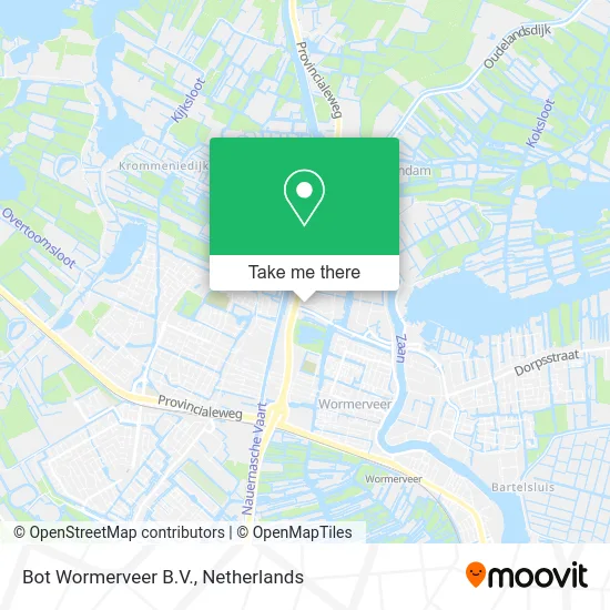 Bot Wormerveer B.V. map