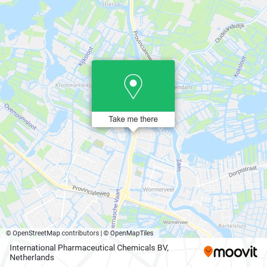 International Pharmaceutical Chemicals BV map