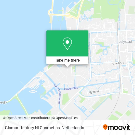 Glamourfactory.Nl Cosmetics map
