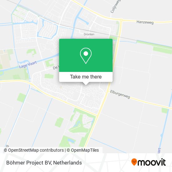 Böhmer Project BV map