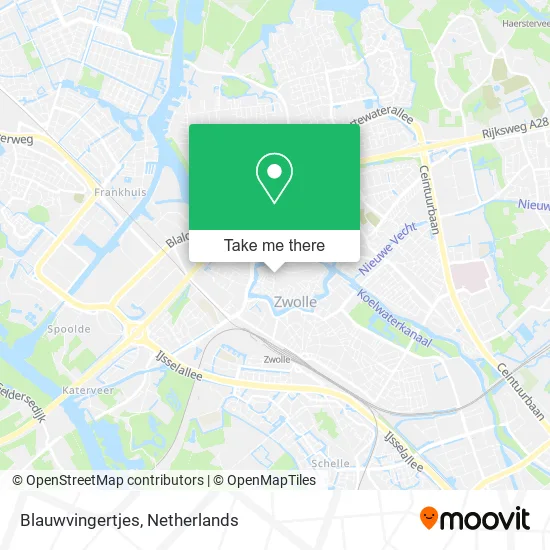 Blauwvingertjes map