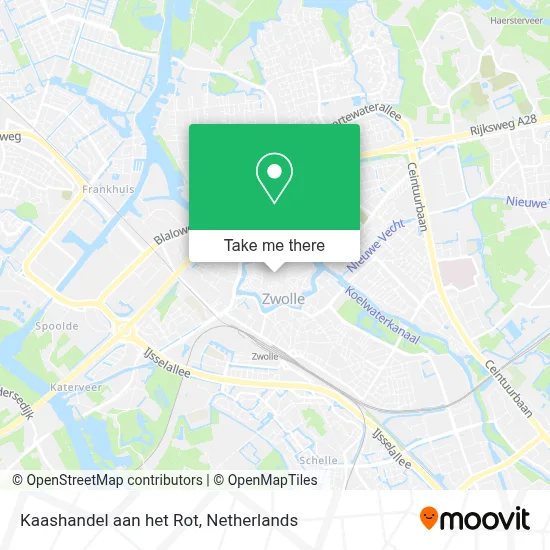 Kaashandel aan het Rot map