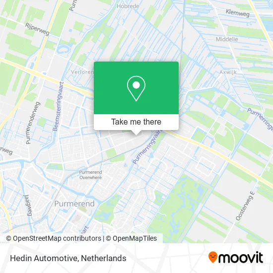 Hedin Automotive map