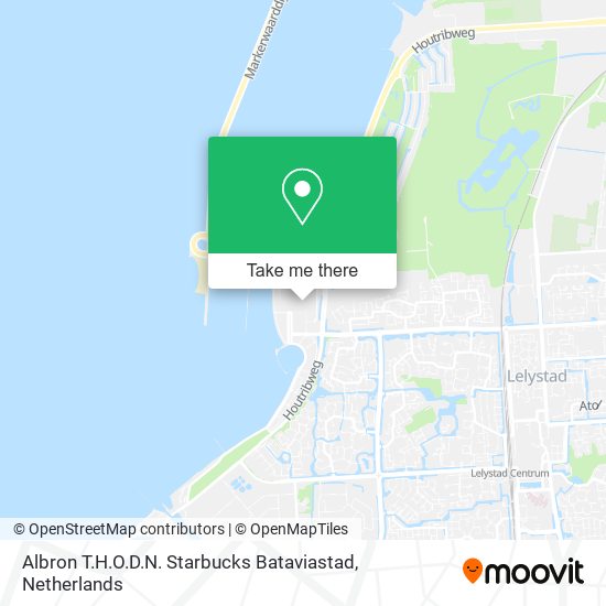 Albron T.H.O.D.N. Starbucks Bataviastad map