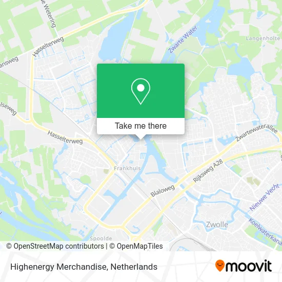 Highenergy Merchandise Karte