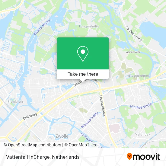Vattenfall InCharge map