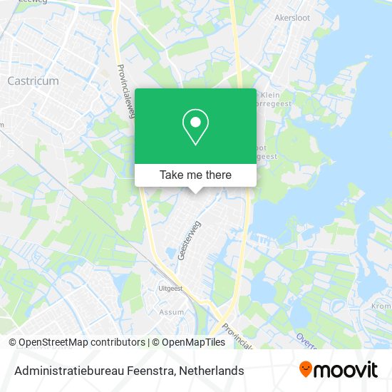 Administratiebureau Feenstra map
