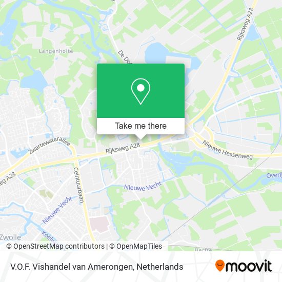 V.O.F. Vishandel van Amerongen map