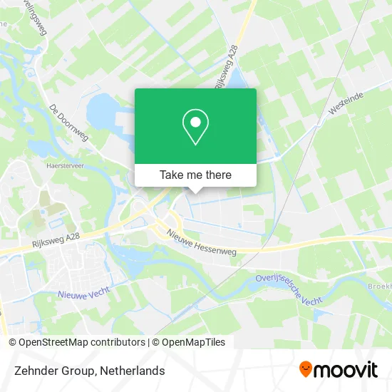 Zehnder Group map