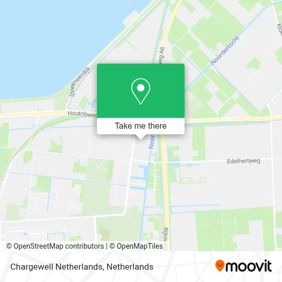 Chargewell Netherlands map