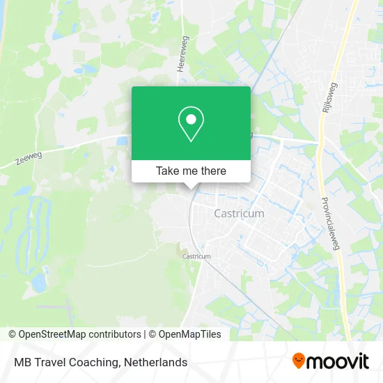 MB Travel Coaching map