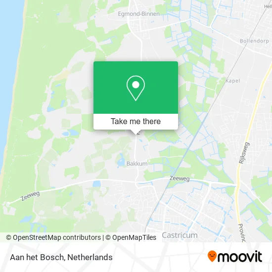 Aan het Bosch map