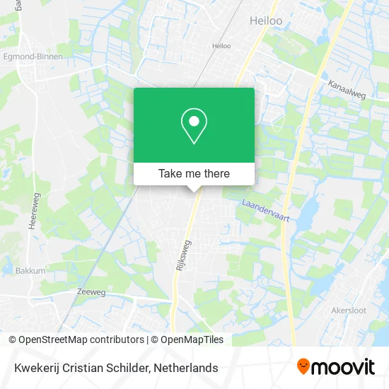 Kwekerij Cristian Schilder map