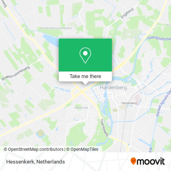 Hessenkerk map