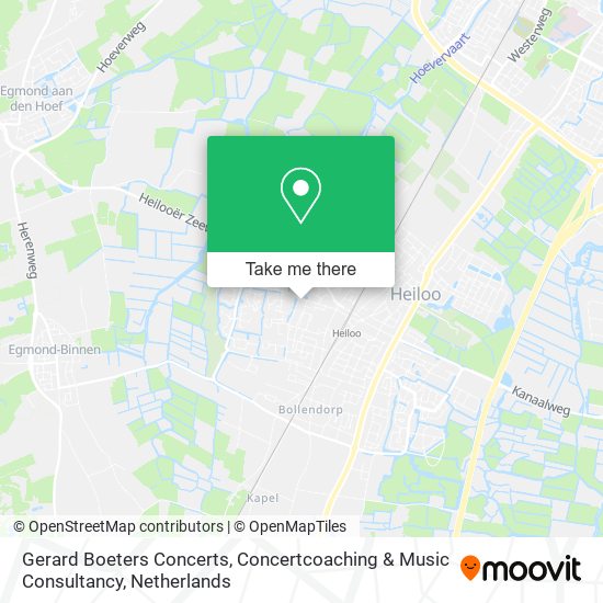 Gerard Boeters Concerts, Concertcoaching & Music Consultancy map