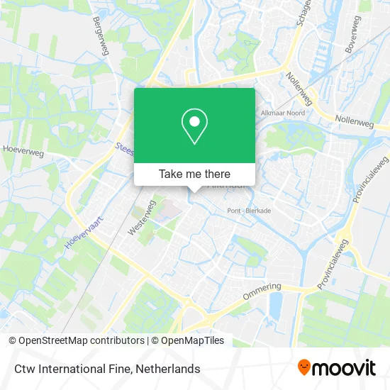Ctw International Fine map